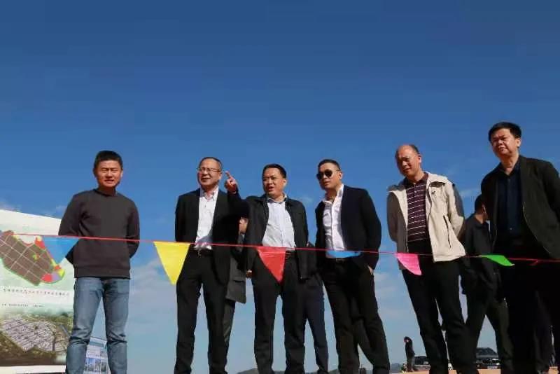 广西自治区副主席周成方一行莅临南部（岑溪）石材循环生态产业园调研！