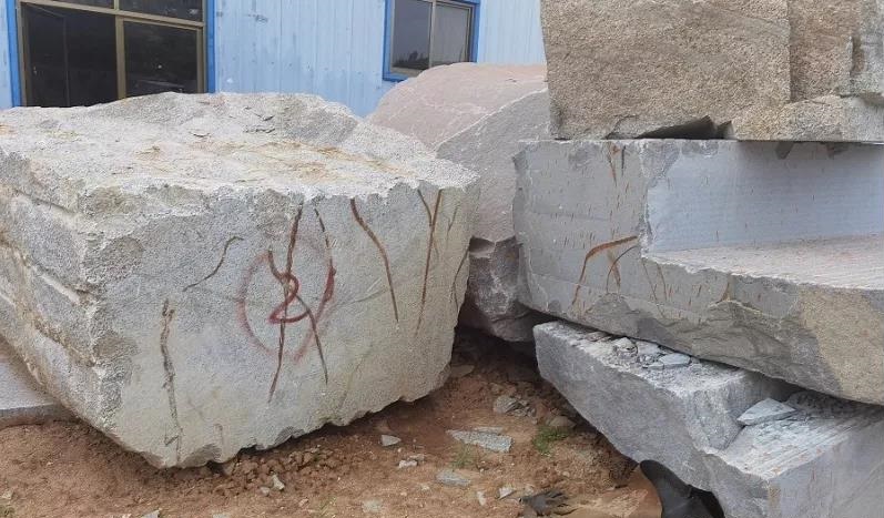 济宁邹城市石材产业园依托“谷山灰”、“槐花绿”石材品种开工