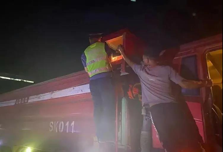 河南一石材产区开展石材运输专项整治！坚决杜绝超载超限车辆上路！