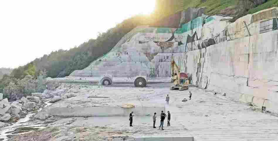 湖南永州蓝山县召开生态石材矿山建设推进会，附蓝山县石材欣赏！