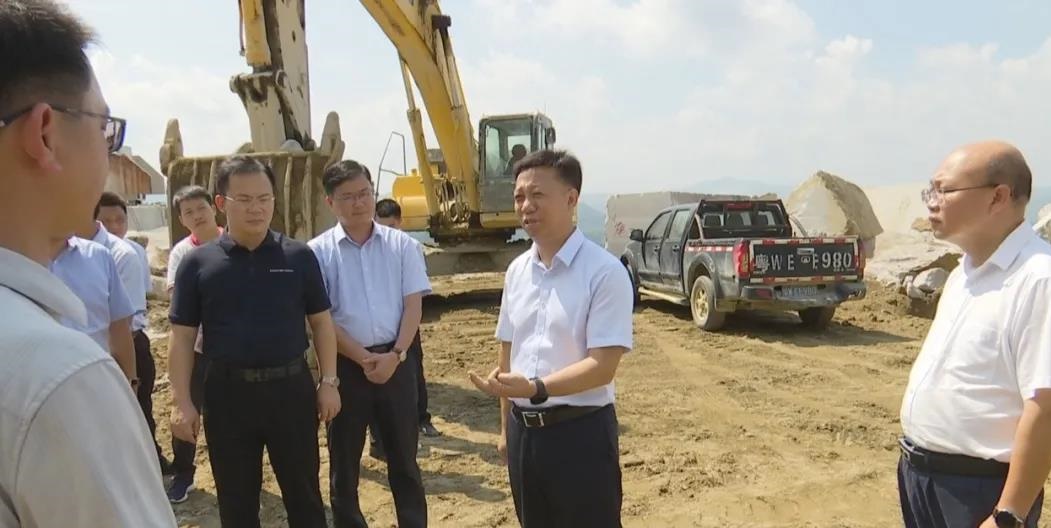 梧州市委书记蒋连生赴岑溪调研中央环保督察反馈石材矿产问题