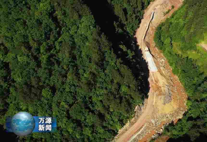 万源市黄钟石材产业园区正在加紧建设中 万源市黄钟石材产业园区正在加紧建设中