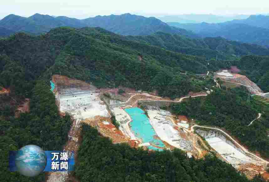 万源市黄钟石材产业园区正在加紧建设中 万源市黄钟石材产业园区正在加紧建设中