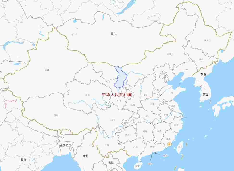 中国七大花岗石产区之一——阿拉善左旗