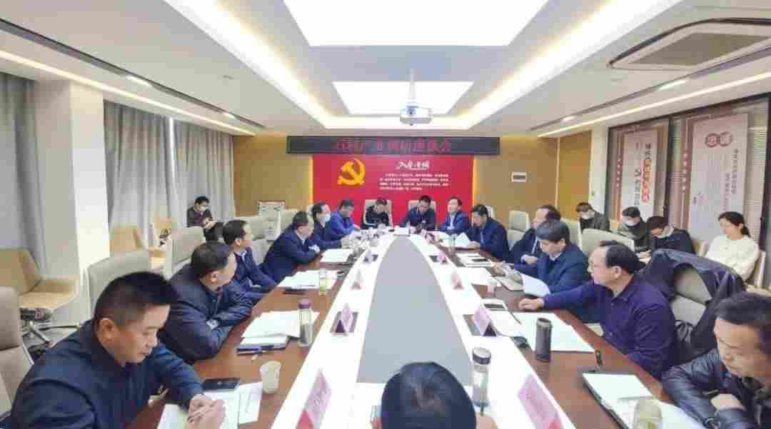 麻城市领导一行调研石材产业园发展情况并参加座谈会 麻城市领导一行调研石材产业园发展情况并参加座谈会