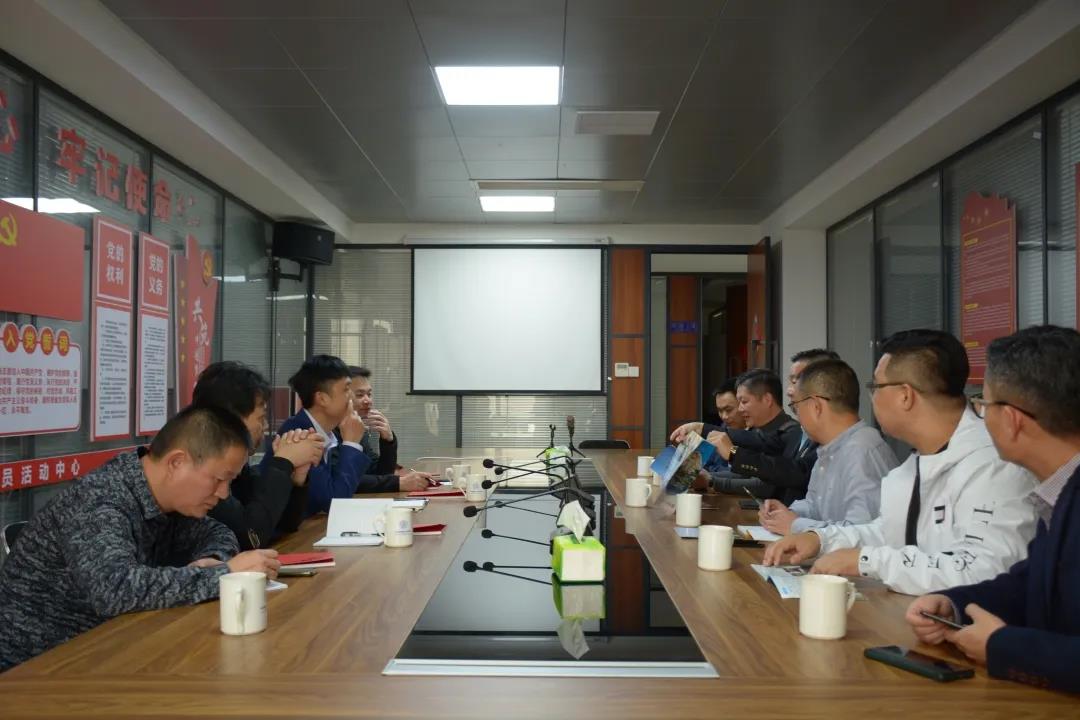 永定区副区长兰光带队到水头考察，就永定石材产业发展展开交流