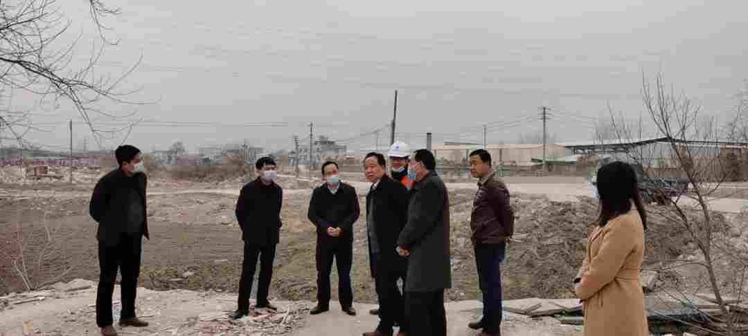 麻城市石材指挥部调研督办园区重点项目和环保整改工作