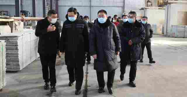 吉林市代市长王路考察北部（蛟河）石材循环经济产业园