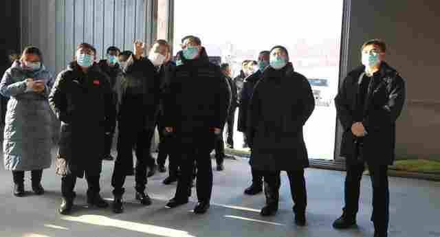 吉林市代市长王路考察北部（蛟河）石材循环经济产业园