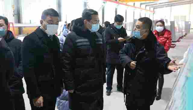 吉林市代市长王路考察北部（蛟河）石材循环经济产业园