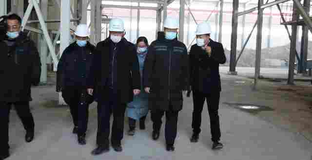 吉林市代市长王路考察北部（蛟河）石材循环经济产业园