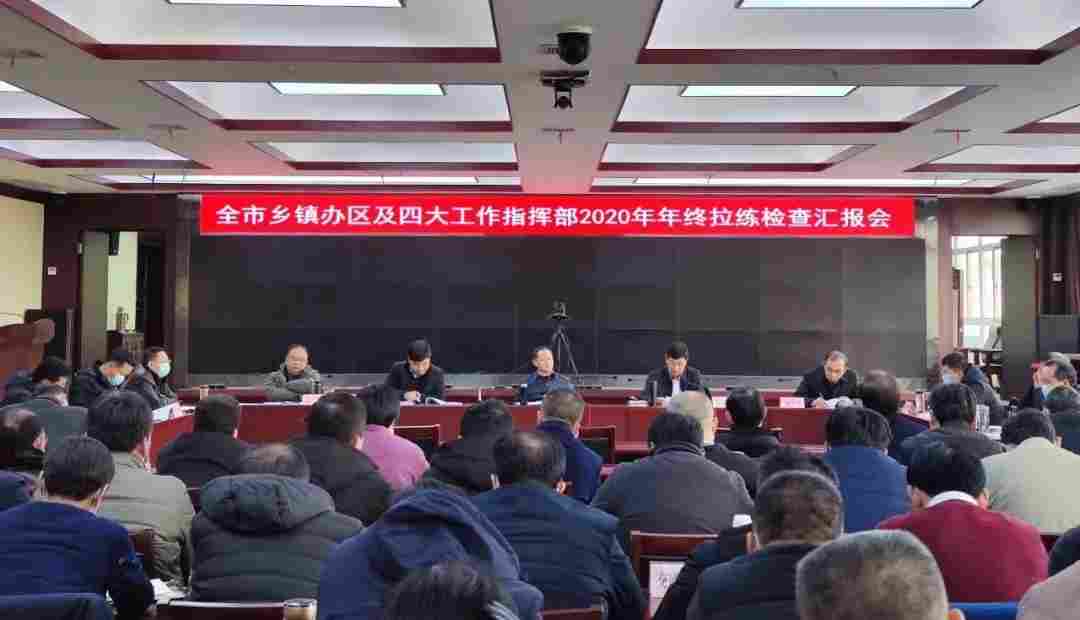 麻城市领导对石材园区重点项目进行拉练检查