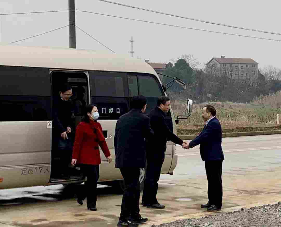 孝感市政府领导莅临湖北国际石材城项目视察指导工作 孝感市政府领导莅临湖北国际石材城项目视察指导工作