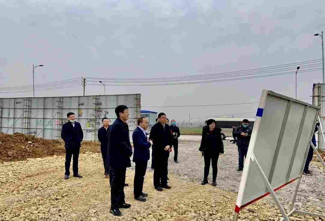 孝感市政府领导莅临湖北国际石材城项目视察指导工作 孝感市政府领导莅临湖北国际石材城项目视察指导工作