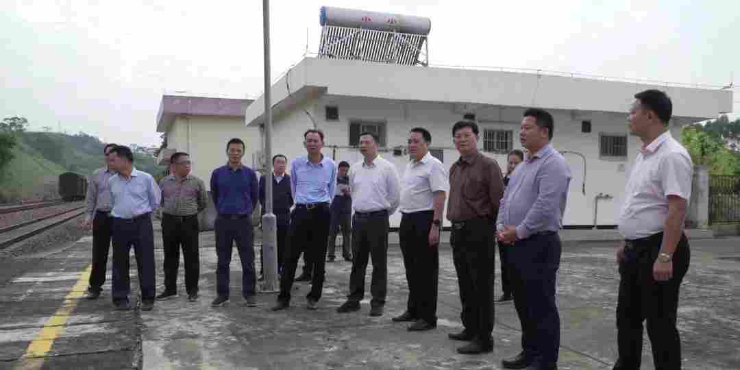 梧州市政协主席率队前往岑溪市就石材物流运输工作开展专题调研