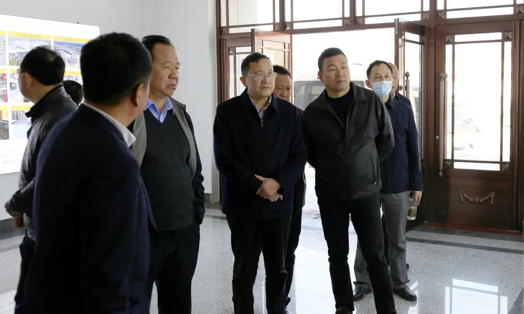 麻城市考察团莅临中国北部(蛟河)石材循环经济产业园考察 麻城市考察团莅临中国北部(蛟河)石材循环经济产业园考察