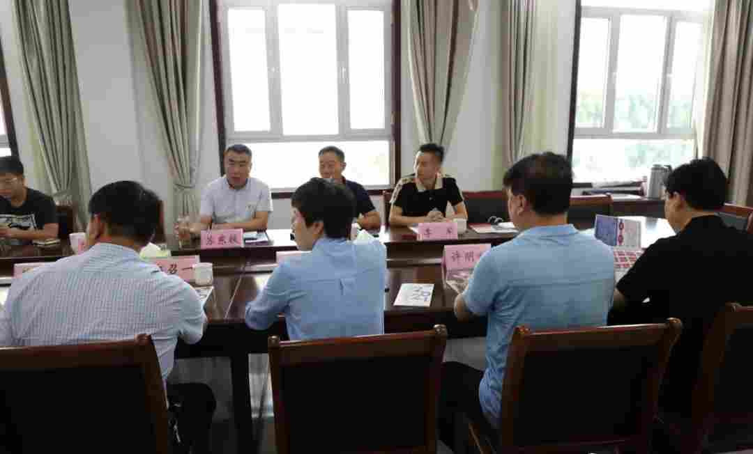 山东省日照市贸促会赴五莲石材产业园调研