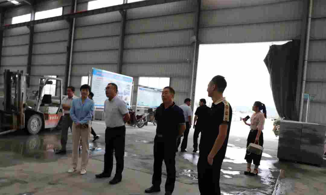 山东省日照市贸促会赴五莲石材产业园调研