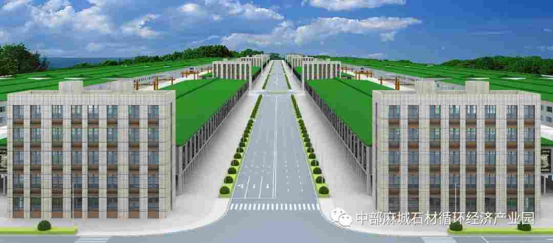 吉林省蛟河市委常委、副市长林海策一行莅临中部（麻城）石材循环经济产业园考察