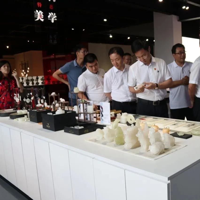 省委组织部到水头镇调研非公企业党建工作，党建引领石材产业转型升级