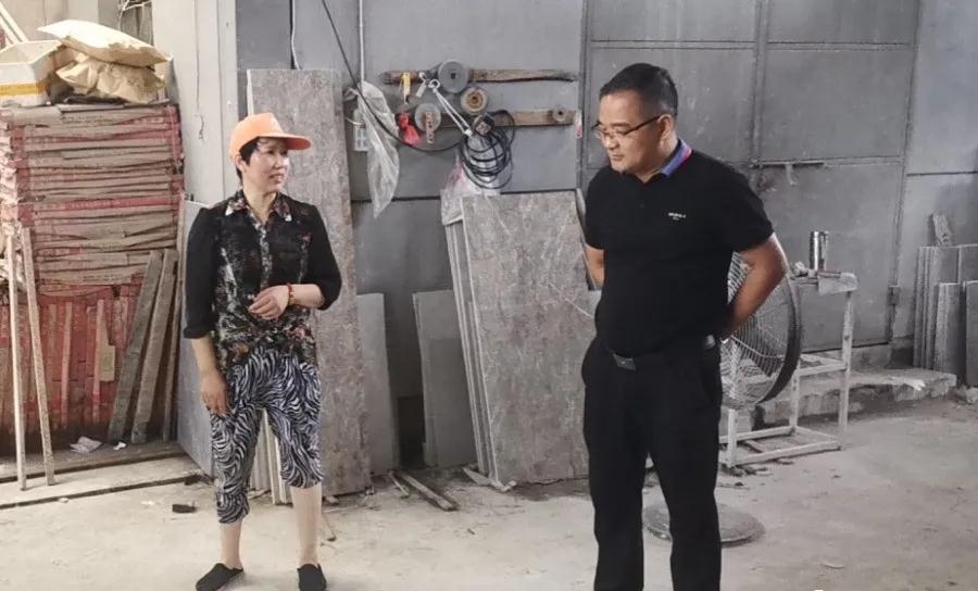 海宁市长安镇辛江片区整治石材加工行业