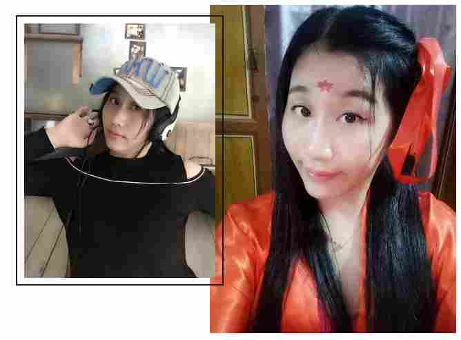 水头大板姑娘：余小英、李玉璇