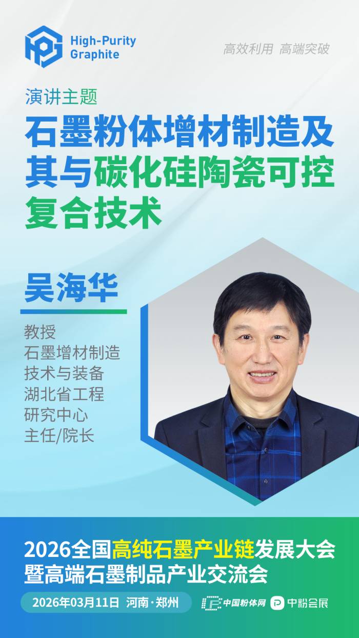 石墨粉体增材制造及其与碳化硅陶瓷可控复合技术