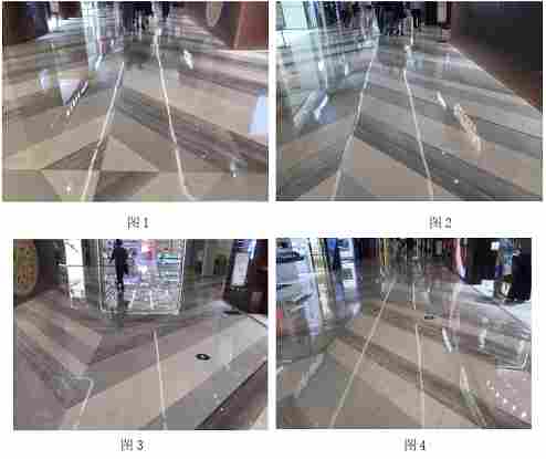 很少见的地面“回”字拼的装饰效果