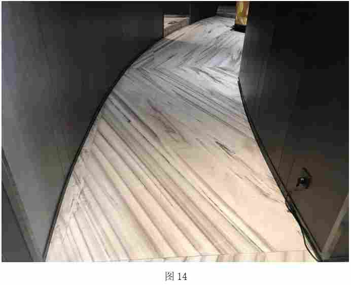 很少见的地面“回”字拼的装饰效果