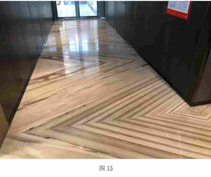 很少见的地面“回”字拼的装饰效果