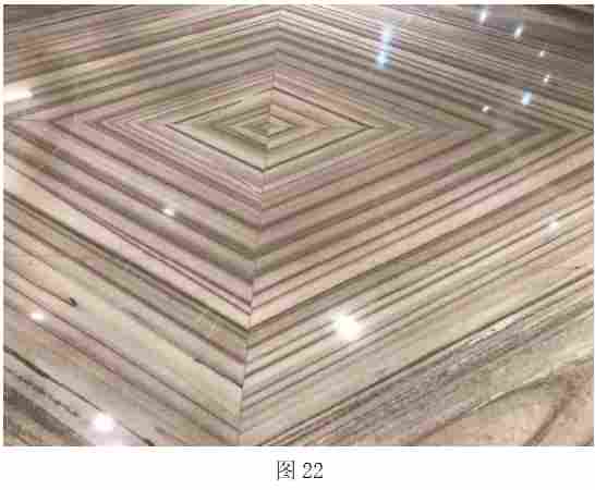 很少见的地面“回”字拼的装饰效果